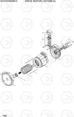 1060 DRIVE MOTOR (10/13BR-9) 10/13/15/18/20BR-9, Hyundai