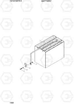 1050 BATTERY 10/13/15BTR-9, Hyundai