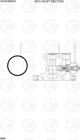 3040 MCV INLET SECTION 10/13/15BTR-9, Hyundai