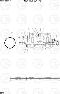 3070 MCV TILT SECTION 10/13/15BTR-9, Hyundai