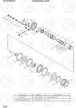 3120 STEERING UNIT 10/13/15BTR-9, Hyundai