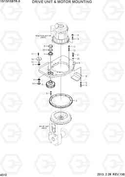 4010 DRIVE UNIT  &  MOTOR MOUNTING 10/13/15BTR-9, Hyundai
