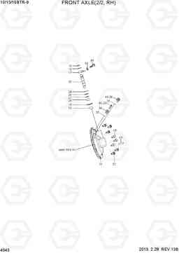 4043 FRONT AXLE(2/2, RH) 10/13/15BTR-9, Hyundai