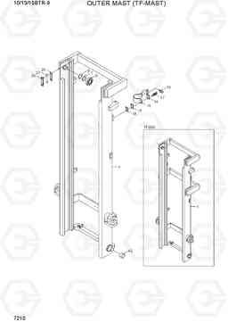 7210 OUTER MAST (TF-MAST) 10/13/15BTR-9, Hyundai