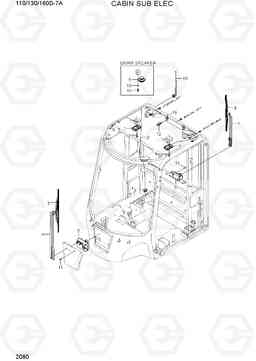 2080 CABIN SUB ELEC 110/130/160D-7A, Hyundai