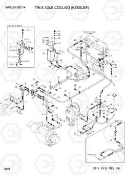 3085 T/M & D/AXLE COOLING (KESSLER) 110/130/160D-7A, Hyundai