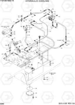 3090 HYDRAULIC COOLING 110/130/160D-7A, Hyundai