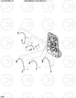 4050 GEARBOX HOUSING 2 110/130/160D-7A, Hyundai