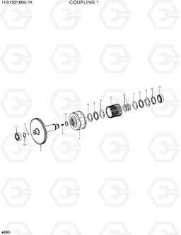 4060 COUPLING 1 110/130/160D-7A, Hyundai