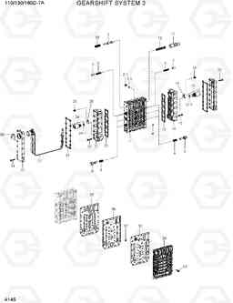 4145 GEARSHIFT SYSTEM 3 110/130/160D-7A, Hyundai