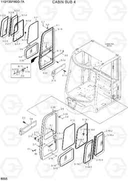 6055 CABIN SUB 4 110/130/160D-7A, Hyundai