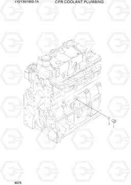 9075 CPR COOLANT PLUMBING 110/130/160D-7A, Hyundai