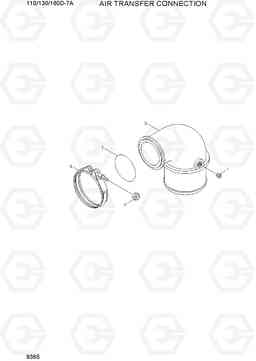 9365 AIR TRANSFER CONNECTION 110/130/160D-7A, Hyundai