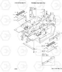 6015 FRAME(140/160D-7E) 110/130/140/160D-7E, Hyundai