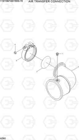 A290 AIR TRANSFER CONNECTION 110/130/140/160D-7E, Hyundai