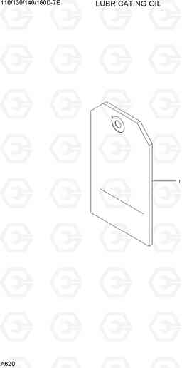 A620 LUBRICATION OIL 110/130/140/160D-7E, Hyundai