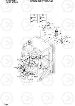 2050 CABIN ELECTRIC(1/2) 110/130/160DF-7, Hyundai