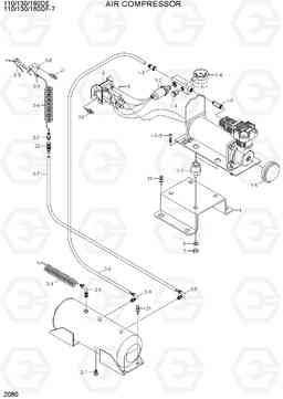 2080 AIR COMPRESSOR 110/130/160DF-7, Hyundai