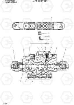 3450 LIFT SECTION 110/130/160DF-7, Hyundai