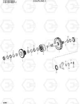 4080 COUPLING 3 110/130/160DF-7, Hyundai