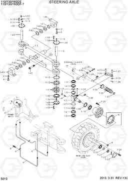 5010 STEERING AXLE 110/130/160DF-7, Hyundai