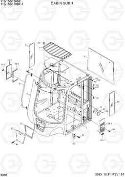 6030 CABIN SUB 1 110/130/160DF-7, Hyundai