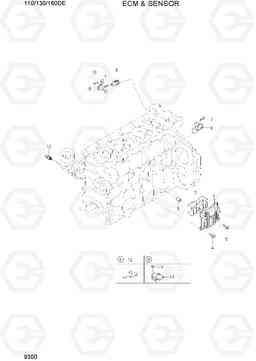 9300 ECM & SENSOR 110/130/160DF-7, Hyundai