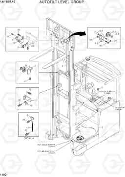 1100 AUTOTILT LEVEL GROUP 14/16BRJ-7, Hyundai