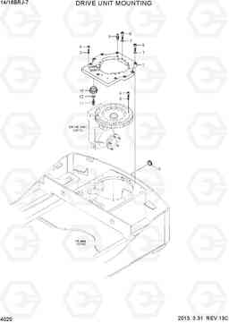 4020 DRIVE UNIT MOUNTING 14/16BRJ-7, Hyundai