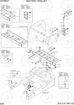 6050 BATTERY TROLLEY 14/16BRJ-7, Hyundai