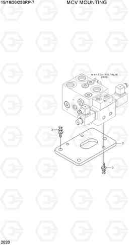 2020 MCV MOUNTING 15/18/20/23BRP-7, Hyundai