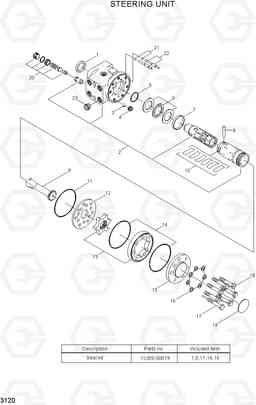 3120 STEERING UNIT 15/18/20BT-7, Hyundai