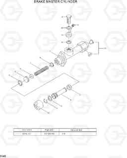 3140 BRAKE MASTER CYLINDER 15/18/20BT-7, Hyundai