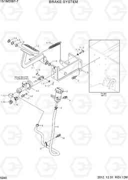 5040 BRAKE SYSTEM 15/18/20BT-7, Hyundai