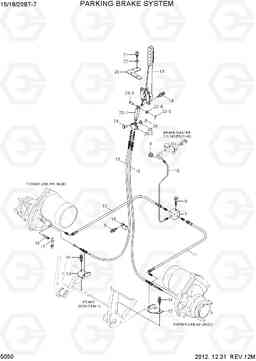 5050 PARKING BRAKE SYSTEM 15/18/20BT-7, Hyundai