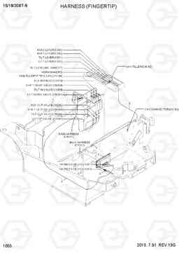 1055 HARNESS (FINGERTIP) 15/18/20BT-9, Hyundai