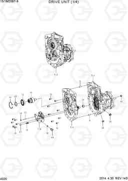 4020 DRIVE UNIT (1/4) 15/18/20BT-9, Hyundai