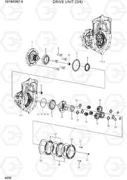 4030 DRIVE UNIT (2/4) 15/18/20BT-9, Hyundai