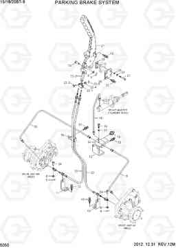 5050 PARKING BRAKE SYSTEM 15/18/20BT-9, Hyundai