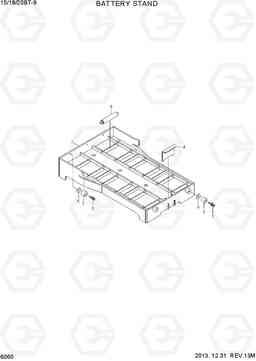 6060 BATTERY STAND 15/18/20BT-9, Hyundai