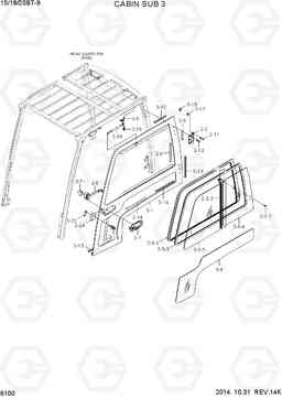 6100 CABIN SUB 3 15/18/20BT-9, Hyundai