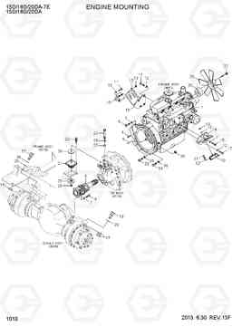 1010 ENGINE MOUNTING 15D/18D/20DA-7E, Hyundai