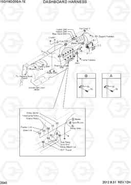 2040 DASHBOARD HARNESS 15D/18D/20DA-7E, Hyundai