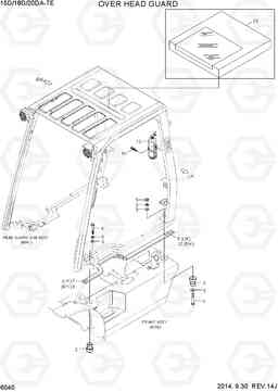 6040 OVER HEARD GUARD 15D/18D/20DA-7E, Hyundai