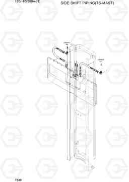 7530 SIDE SHIFT PIPING(TS-MASE) 15D/18D/20DA-7E, Hyundai