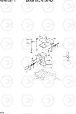 9200 BOOST COMPENSATOR 15D/18D/20DA-7E, Hyundai