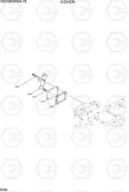 9230 COVER 15D/18D/20DA-7E, Hyundai