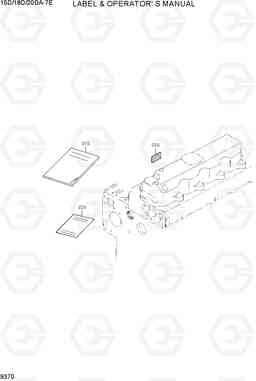 9370 LABEL & OPERATOR'S MANUAL 15D/18D/20DA-7E, Hyundai