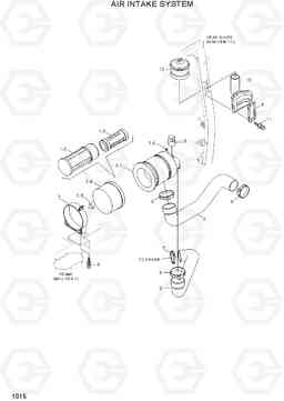 1015 AIR INTAKE SYSTEM 15G/18G/20GA-7, Hyundai