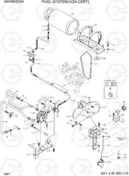 1041 FUEL SYSTEM(NON-CERT) 15G/18G/20GA-7, Hyundai